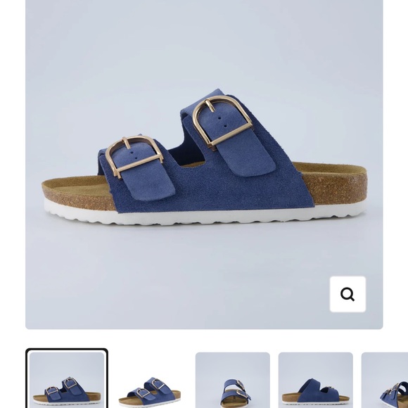 Cushionaire Shoes - CUSHIONAIRE Legacy Cork Footbed Sandals for Women – Leather Double Strap 7